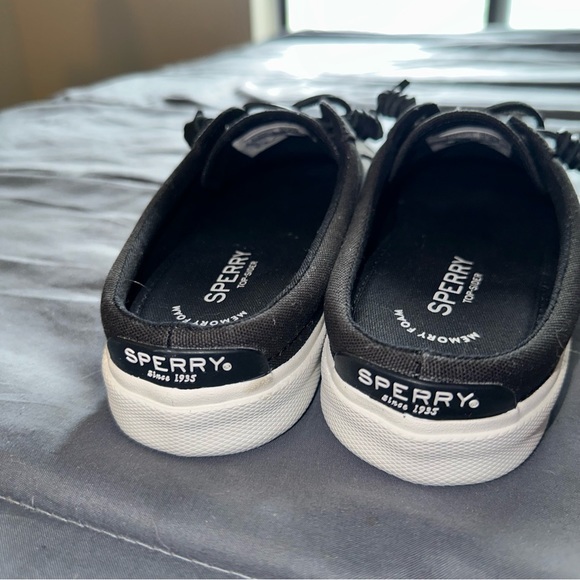 NWT Women’s Black Slip On Sperry Size 9.5 • - Picture 8 of 9